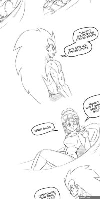 Raditz and Bulma: Aim At Planet Namek!