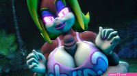 Donkey Kong series Candy Kong Big Breasts Animated