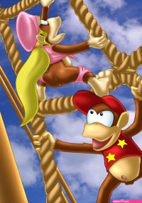 Post 25713: DiddyKong DixieKong DonkeyKongCountry PalComix
