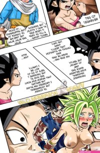 Trunks And Caulifla comic porn