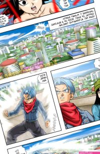 Trunks and Caulifla porn comic
