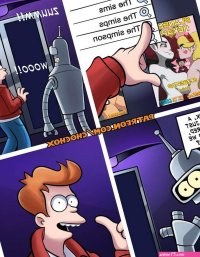 Porn comic Fuckturama. ChoChoX Sex comic guys from Futurama