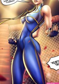 Breaking Chun-Li porn comic