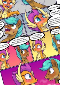 Smolder x OC Comic 2 porn comic