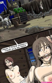 Slave girl comics. A senseless waste of
