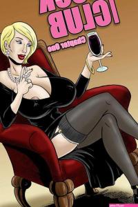 Porn comic The Book Club. Part 1. Sex comic girls from the