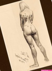 BORIS VALLEJO ORIGINAL ART FEMALE NUDE STUDY IN PENCIL. in Hakes Auctionss Auction 238 July 2023! Comic Art Gallery Room