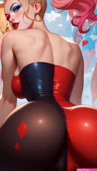 AI Generated: Harley Quinn Porn Comic english 07