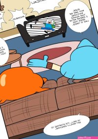 The Sexy World Of Gumball gay porn comic