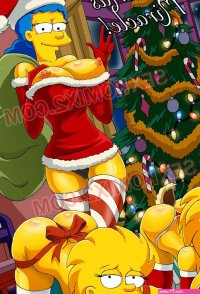Porn comic The Simpsons. Christmas Miracle. by sexkomix2.com.