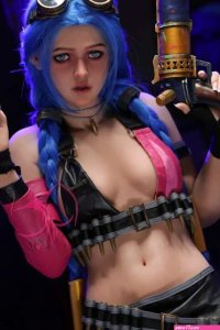 159cm5.22ft A Cup Cosplay Anime Sex Doll-Assos