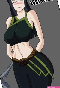 Porn comic Hinata Cosplay Akali. Impshyrus Sex comic MILF Hinata Decides