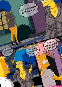 Porn comic Old Habits. Chapter 9. The Simpsons. Croc. Sex comic missed the school