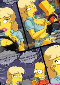 Porn comic Old Habits. Chapter 9. The Simpsons. Croc. Sex comic missed the school