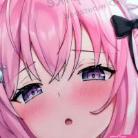 Custom Small Boobs Mouse Pad with 3D Nipple Oppai MousePad Gamer Hentai Anime Sexy Mousepad with Wrist Rest Kawaii Loli Desk Mat