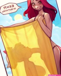 Emelie and Nila at the Beach Porn Comics by CyanCapsule Porn Comic Rule 34 Comics