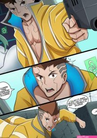 Porn comic Cyberpunk. TaisukiArts Sex comic hot busty blonde