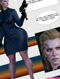 Porn comic CyberFuck. Chapter 1. Cyberpunk 2077. MegaParodies. Sex comic black guy attacked