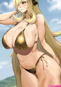 Takezumi Ero Cynthia is embarrassed to wear...