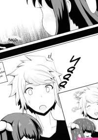 Hestia x Aiz porn comic