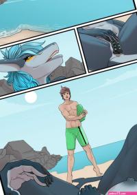 Beach Day comic porn