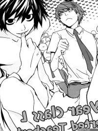 Light yagami and L have very tasty homosexual sex