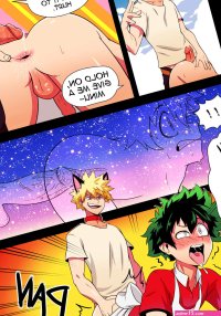 BakuDeku gay porn comic
