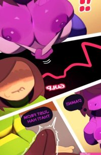5342692 Deltarune Kris Dreemurr Susie Svarzye Comic