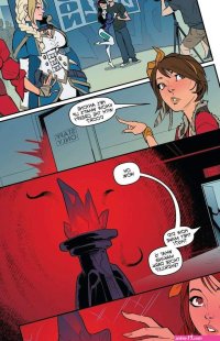 Porn comic BlizzCum. TemporalWolf Sex comic busty brunette demon