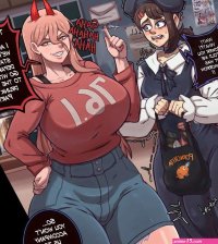 chainsaw man porn comic