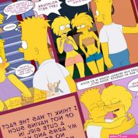 Porn comic Old Habits. Part 1. The Simpsons. Sex comic stayed with his
