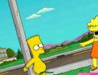 Lisa laughs at naked Bart by SuperMarioRocks on DeviantArt