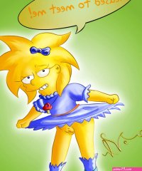 Maggie Simpson porn Rule 34 Hentai