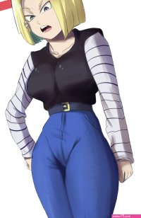 Dragon ball z android 18 rule 34