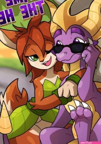 A Time with the Hero Porn Comics by Blitzdrachin Spyro The Dragon Rule 34 Comics