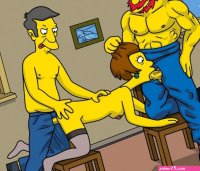 Edna Krabappel Fucked Hard HD Hentai Porn Comic