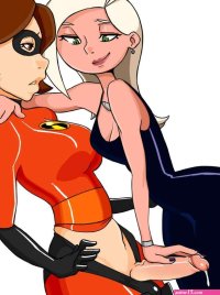 Porn comic Elastigirl and Mirage Sex comic hot busty blonde
