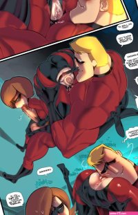 Elastigirl fucking with Mr. Incredible Issue 1