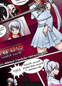 Weiss Schnee Porn comic Rule 34 comic Cartoon porn comic