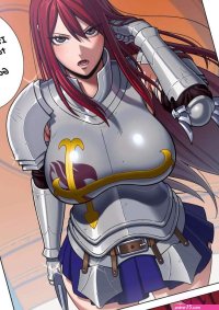 Porn comic Fairy Tail. Erza Scarlet. Asa Yohoki Sex comic goblin guy met