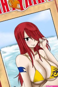 Loxhaki The helps Erza comic porn