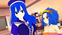 3D HentaiFairy Tail Sex with Juvia and Levy