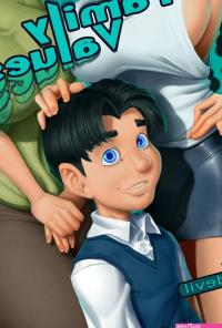 Family Values Porn comic Rule 34 comic Cartoon porn comic