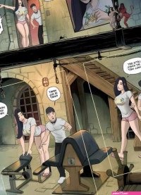 Porn comic Family Values. Chapter 6. Sleepy Gimp. Sex comic brunette milf continues