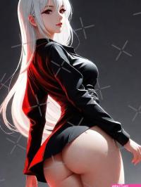 ANIME GIRL SEXY ASS JAPANESE JAPAN MANGA KAWAII CUTE Make Your Home More Inviting with AI-Drawn Anime Girl Home Decor Photographic Print for Sale by ANIME-CYBERPUNK