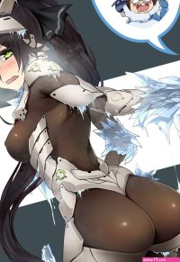 Wallpaper : illustration long hair anime girls ass green eyes cartoon Mei Overwatch Genji Overwatch bodysuit comics Person Genji Shimada mangaka profession 1101x1600