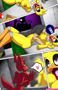 Five Fucks at Freddys porn comic