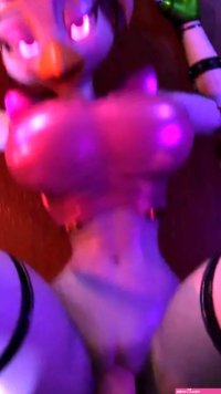 Fucking FNAF Chica on Table