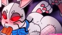 Vanny Cute Furry Bunny Blowjob Fuck Pussy