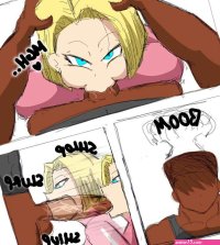 Porn comic Android 18 Blacked Comics. ZDaddyEcchi Sex comic blonde Android 18
